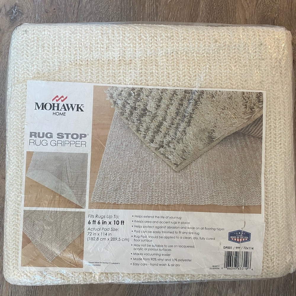 BRAND NEW Mohawk Rug Pad (72 x 114 inches)